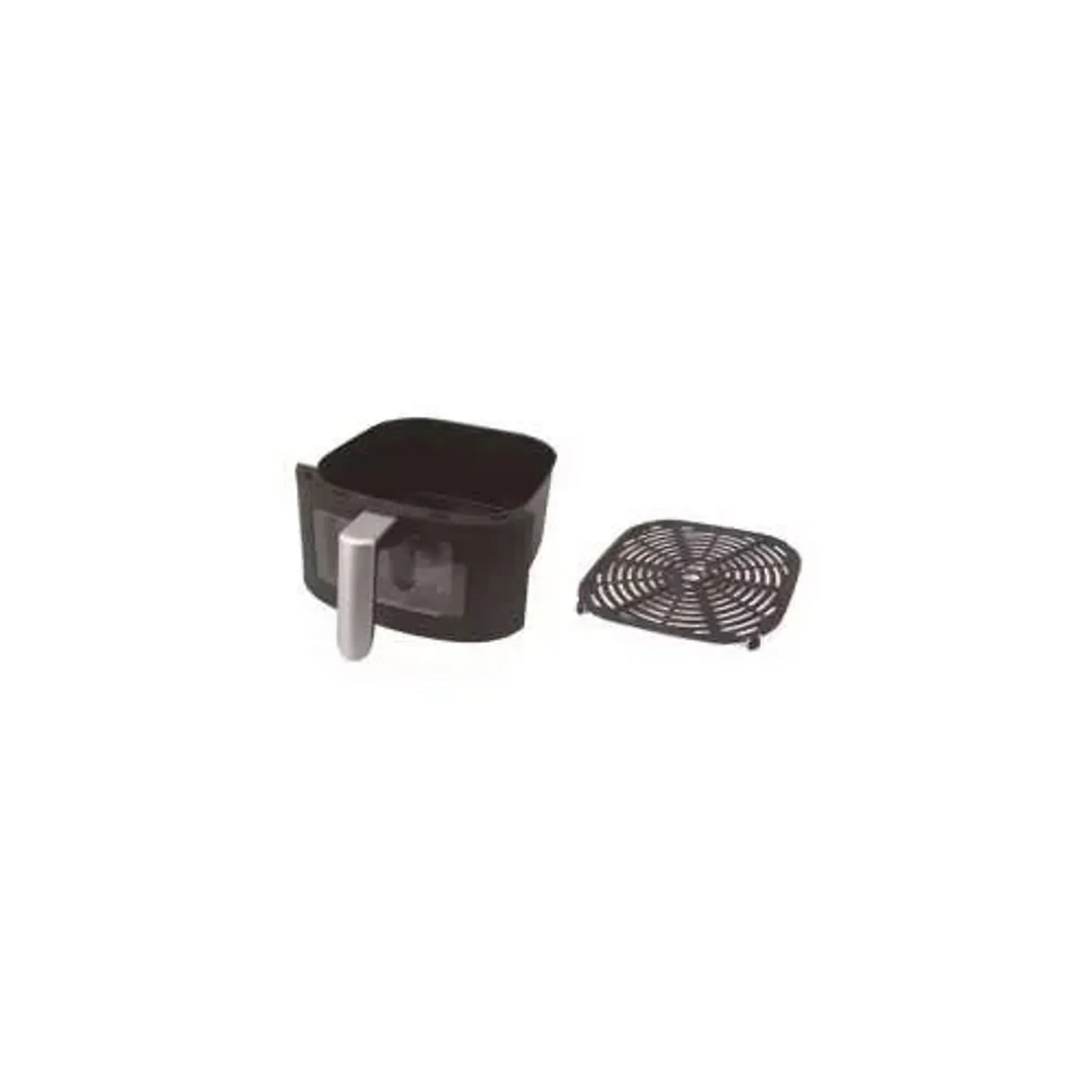 Royalty Line Betekintőablakos Forrólevegős Sütő, Air Fryer, 6,5 Literes, 1700W, Fekete