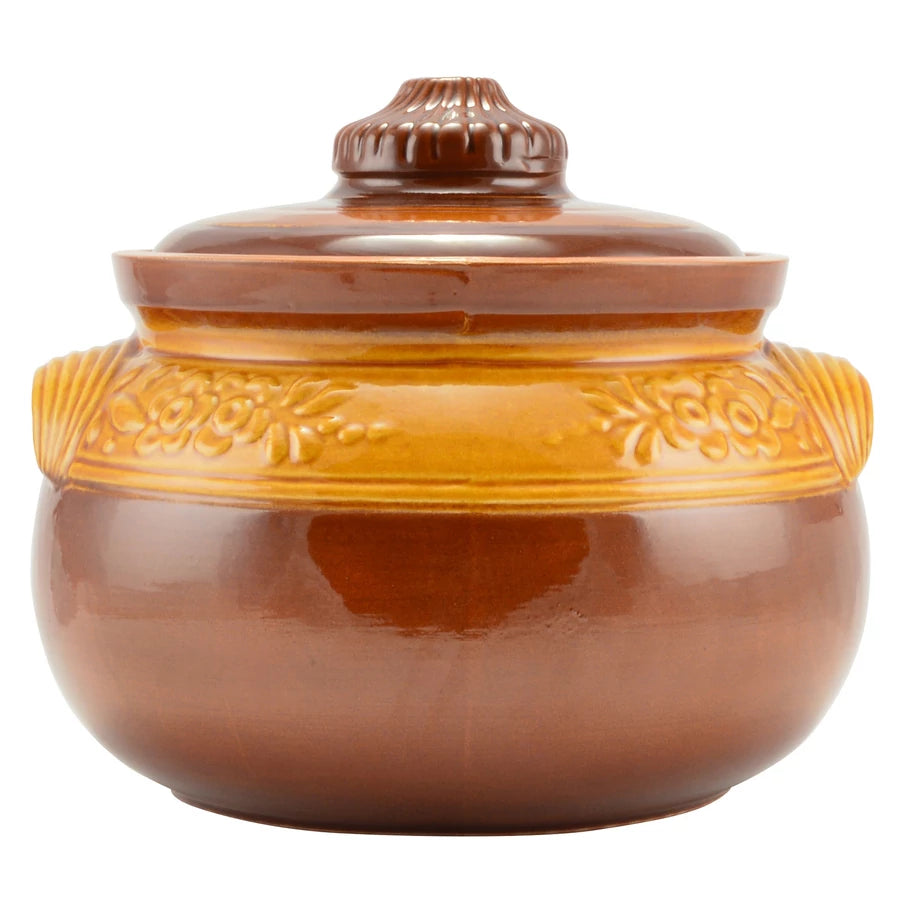 Perfect Home Agyag káposztás fazék mázas 6 literes 11800