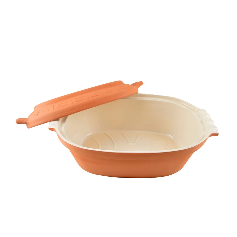 Perfect Home Agyag JÉNAI tál!!! fehér mázas 6 literes 14731