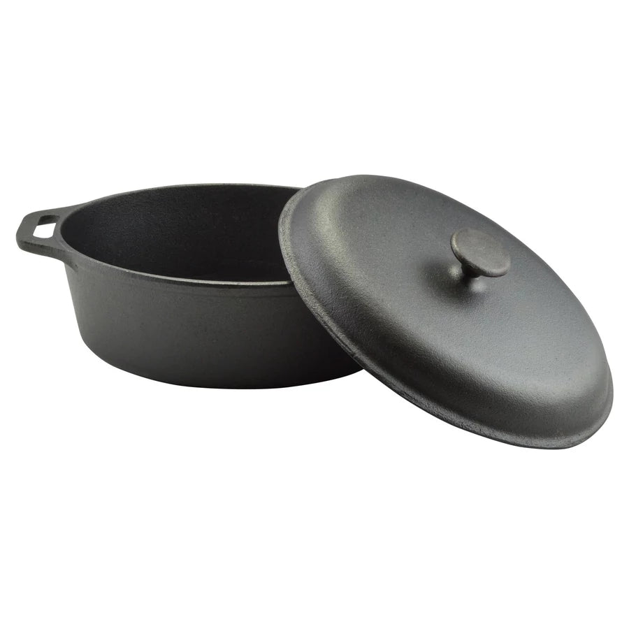 Perfect Home Öntöttvas kacsasütő 32 cm (kezelt) 15534