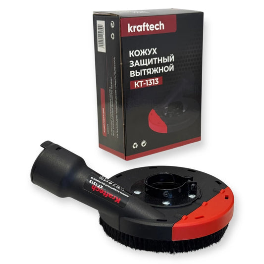 KrafTech KT-1313 Porelszívó adapter sarokcsiszolóhoz 125–150 mm