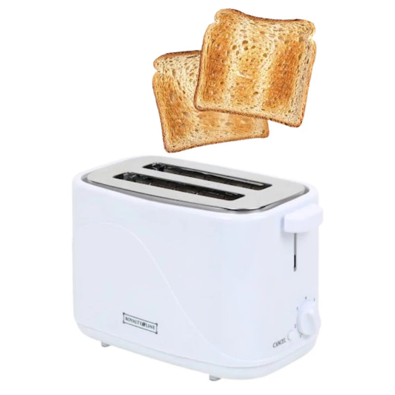 Royalty Line Kenyérpirító - 2 Szeletes, 700 W, Fehér