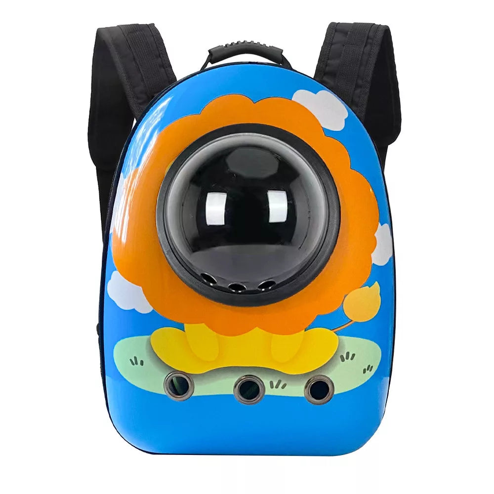 Kisállathordozó hátizsák, oroszlános