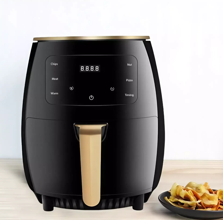 KIMIYO forrólevegős sütő - 6 literes (2400W) - Többféle sütési funkció