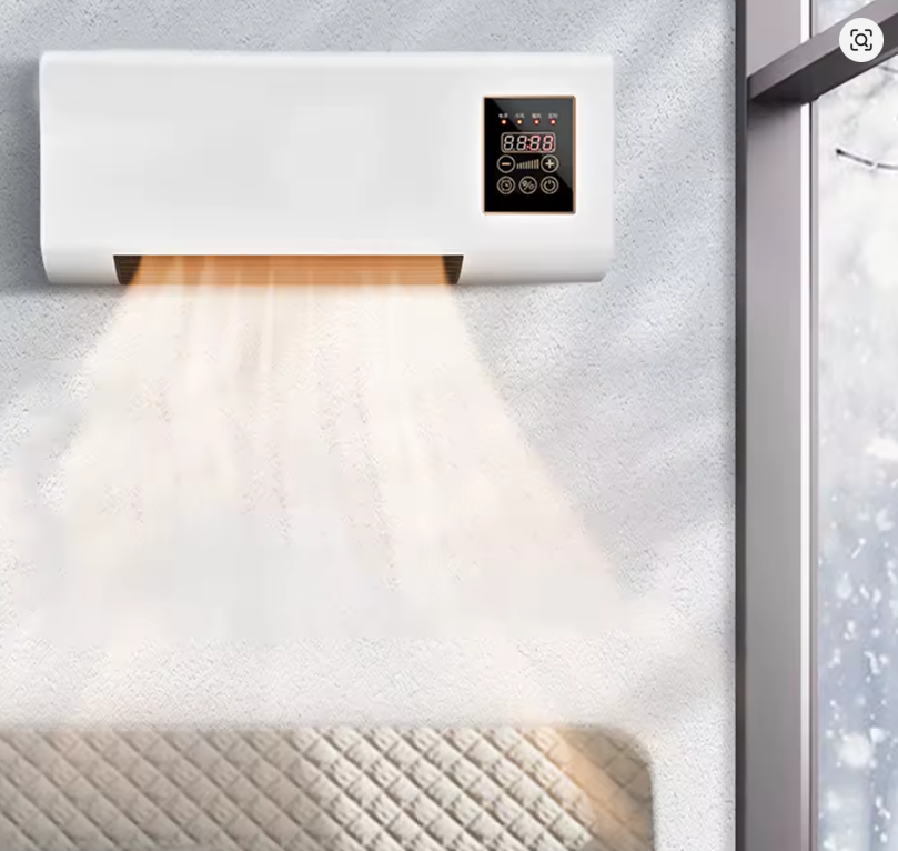 Fali fütő-hütő test (Klíma erejével) 1800W, 2 fokozat, 2-8 órás időzítő, 20 m²-ig, távirányítóval