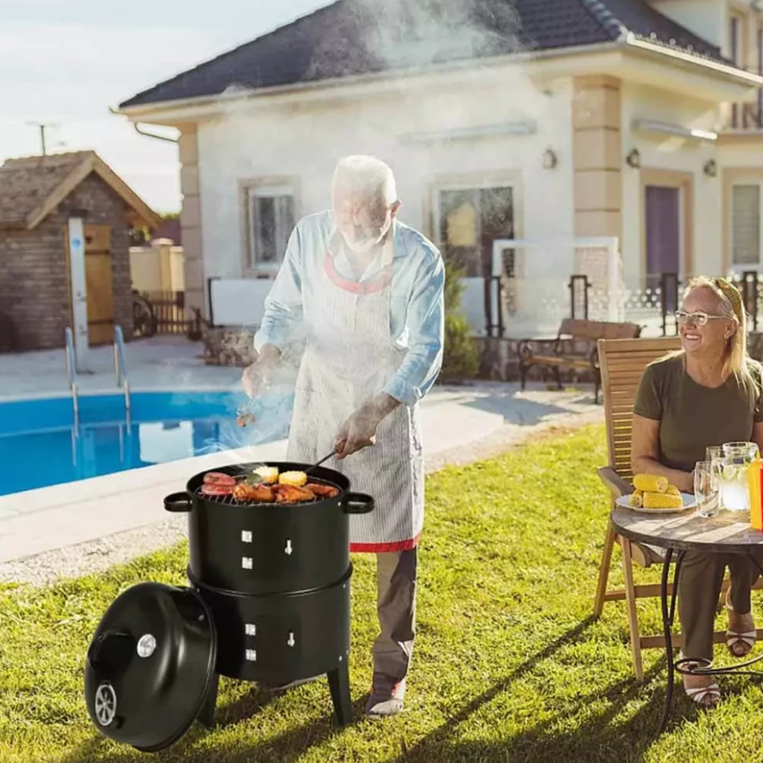 Perfect Home Grillező -füstölő smoker 13991