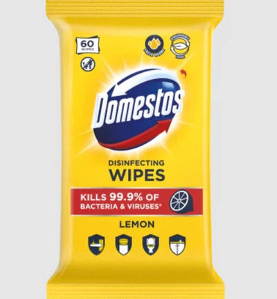 Domestos Fertőtlenítő Törlőkendő