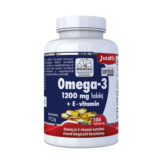 JutaVit Omega-3 Halolaj 1200mg 100 db lágykapszula