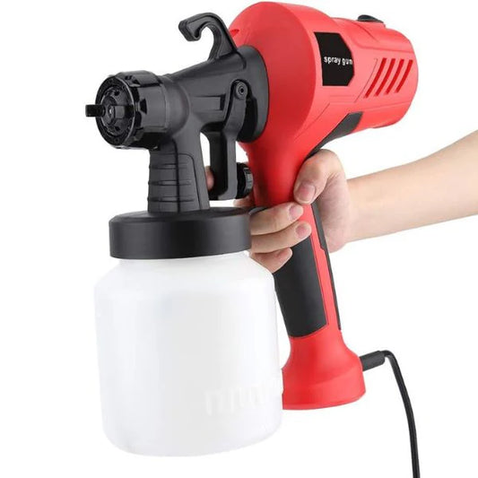 Elektromos festékszóró 2 db 36 V-os akkumulátorral, 1000 ml - 3 szórási mód, ideális mennyezetre, falakra és kerítésekre
