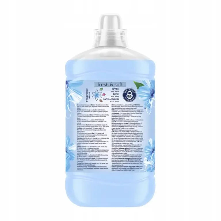 6db Coccolino Fresh & Soft Blue Splash Öblítő Koncentrátum 408 Mosás 6x1,7L