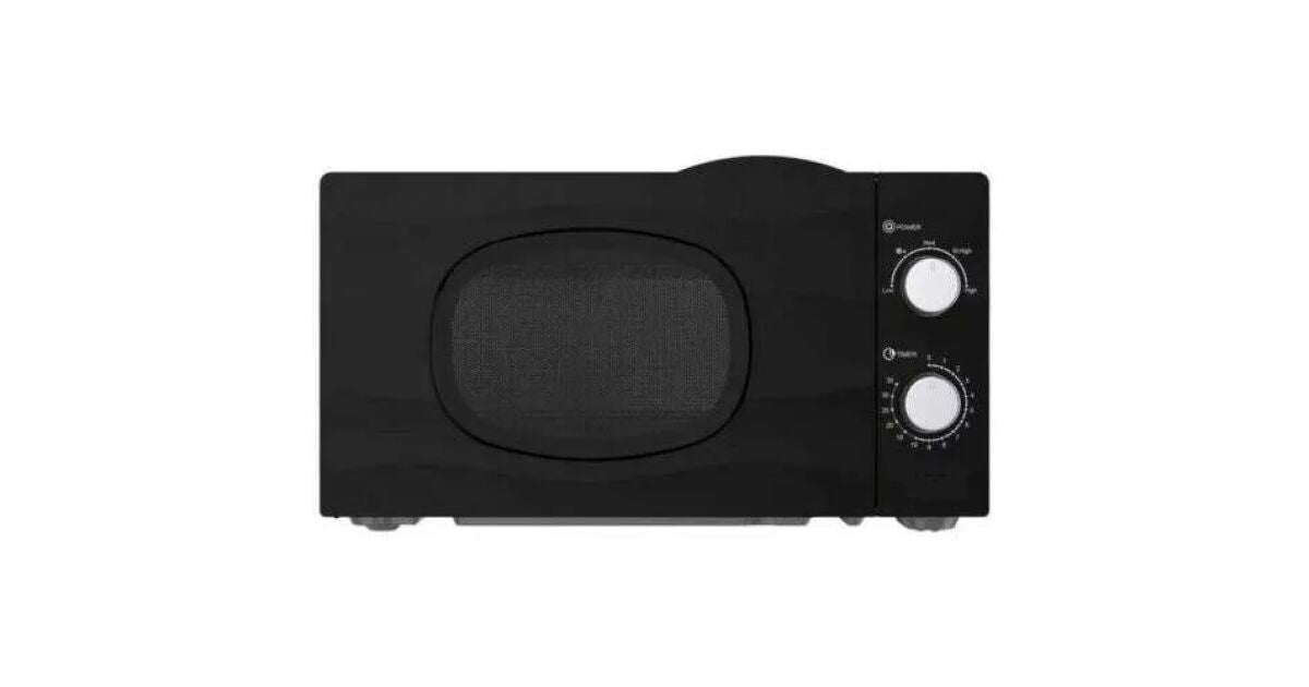 Royalty Line Design Mikrohullámú Sütő - 20 L, 600 W, Fekete