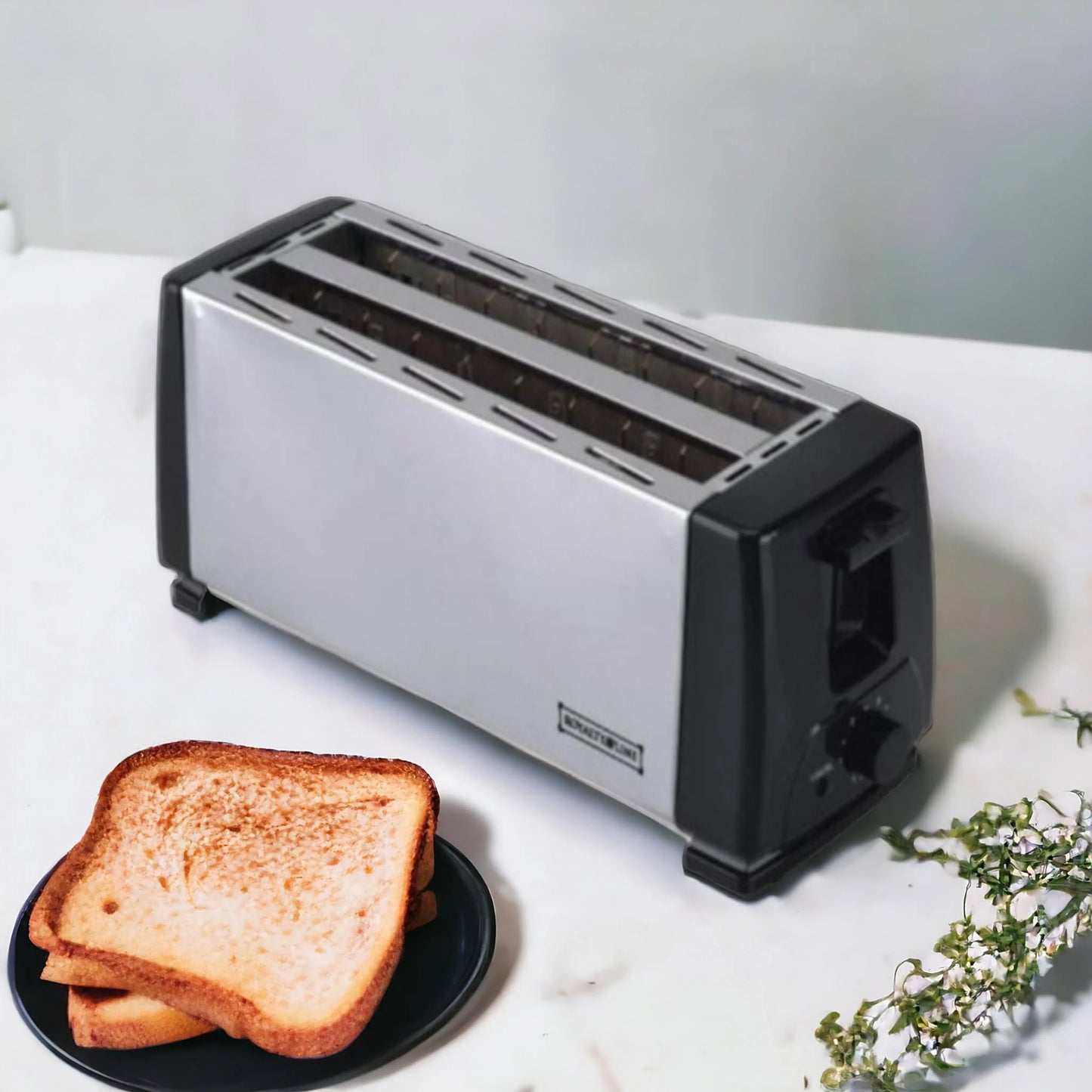 Royalty Line® Kenyérpirító – 1200W, 4 szelet pirítóshoz